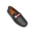 Bally Charm Web Stripe Moccasin BA001 - Image 2