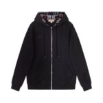 Burberry Embroidered King Logo Zip-Up Hoodie BY021 - Image 10
