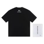 T-shirt Balenciaga Black BL163 - Image 2