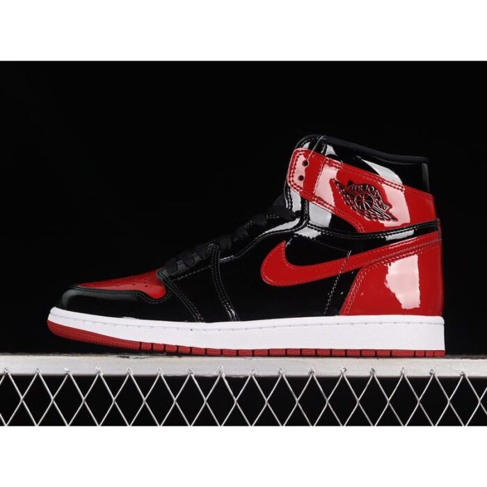 Air Jordan 1 High Paten Bred JDN017 - Image 2