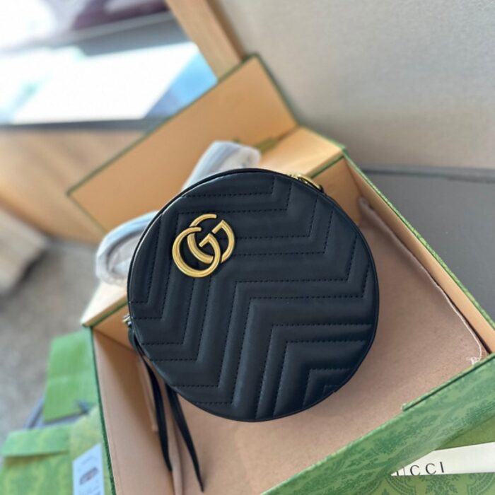 Gucci Marmont Mini Round Bag GC202 - Image 3