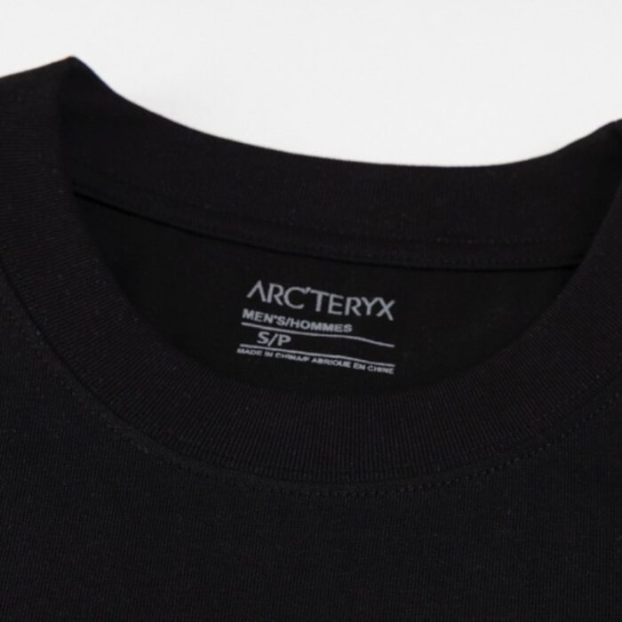 T-shirt Arc'Teryx Oversized Black ATX001 - Image 3