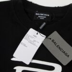 T-shirt Balenciaga Black BL160 - Image 4