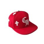 Cap Chrome Hearts Cross Patch Red CH119 - Image 3