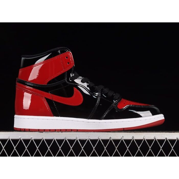 Air Jordan 1 High Paten Bred JDN017 - Image 3