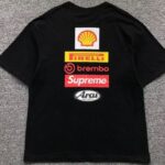 T-shirt Ducati Supreme Ducati Logo Black SP075 - Image 3