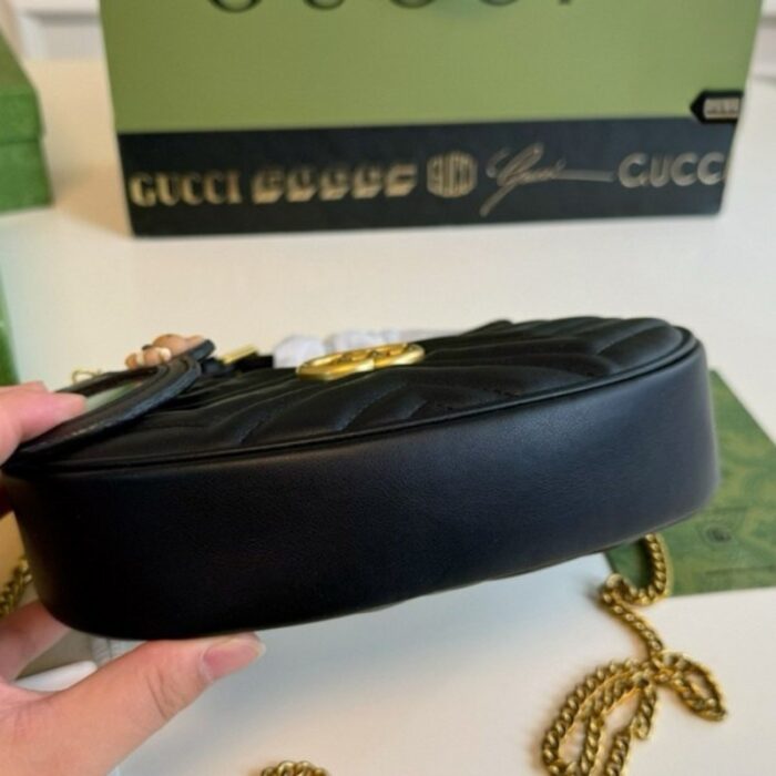 Gucci Marmont Half Moon Bag GC222 - Image 3