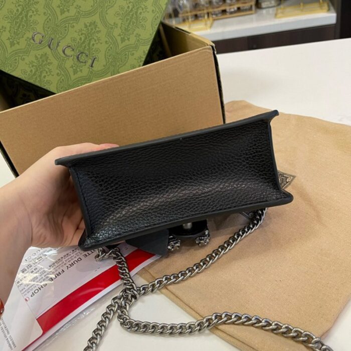 Gucci Tote Dionysus Black Bag GC246 - Image 4