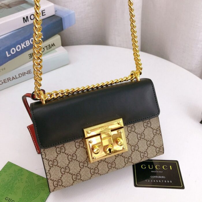 Gucci Padlock Supreme Monogram Bag GC216 - Image 5