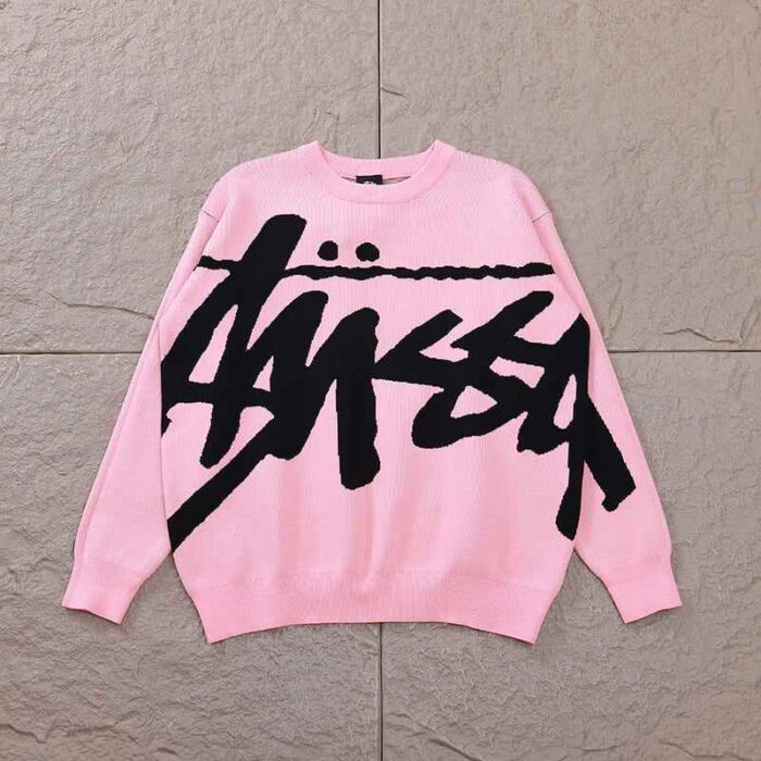 Sweatshit Stussy Pink STY014 - Image 4