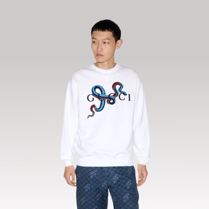 Hoodie Gucci Green GC332 - Image 2