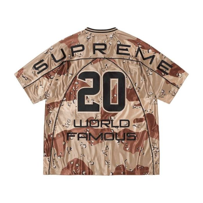 T-shirt Supreme Paneled Jersey Camo SP092 - Image 2