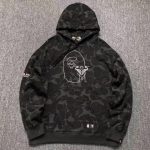 Hoodie Bape x Inter Miami Camo Black BP106 - Image 3