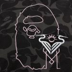 Hoodie Bape x Inter Miami Camo Black BP106 - Image 4