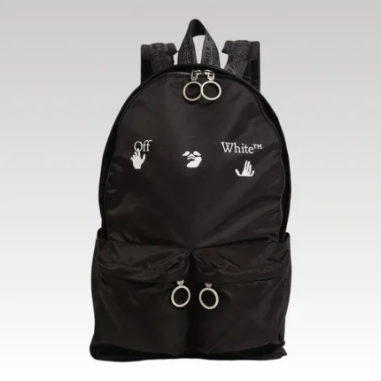 Backpack Off-White Logo Black OFF013 - Drip Slum