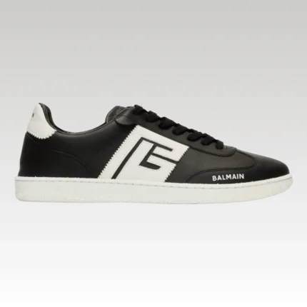 Balmain Calfskin Swan Trainer BM026 - Drip Slum