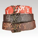 Belt Louis Vuitton x Supreme Monogram LV065 - Drip Slum