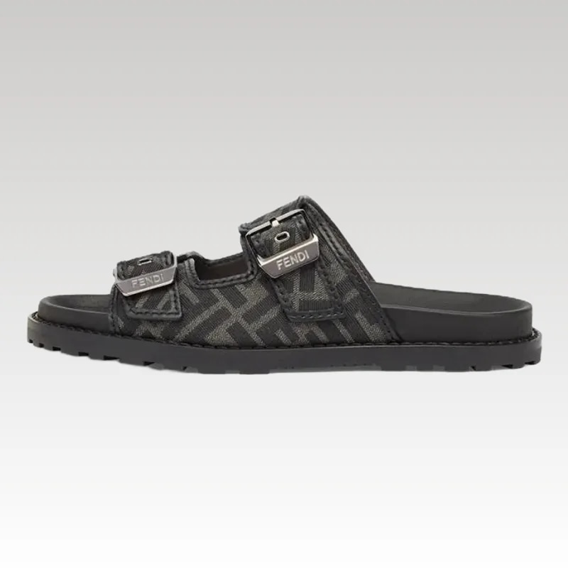 Home Basic 75 Fendi Motif Feel Sandals FDW006 - Drip Slum