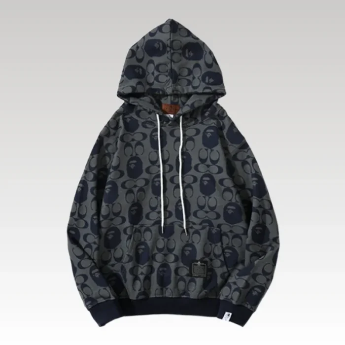 Hoodie BAPE Dark Camo Print Pullover BP017 - Drip Slum