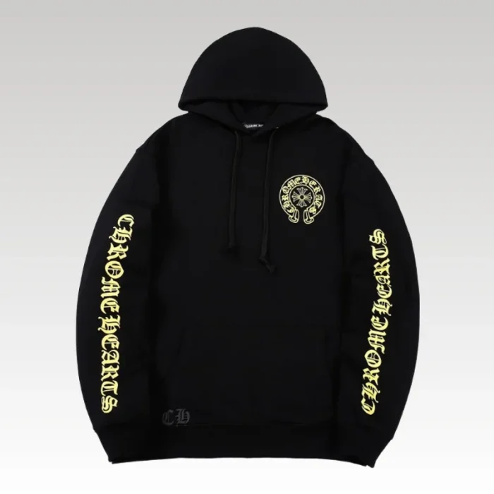 Hoodie Chrome Hearts Sleeve Logo Print CH073 - Drip Slum
