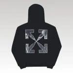 Hoodie Off-White Arrows Skull Black OFF011 - Drip Slum