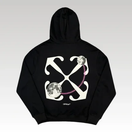 Hoodie Off-White Lunar Graphic OFF016 - Drip Slum