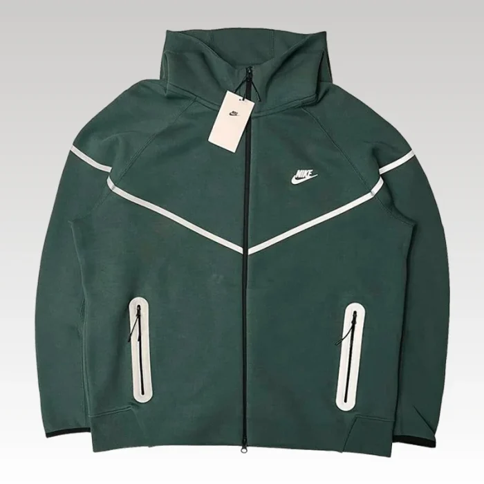 Jacket Nike Tech Fleece Green NK055 - Drip Slum