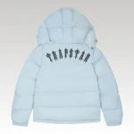 Jacket Puffer Trapstar Irongate Hooded Ice Blue - Drip Slum