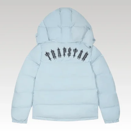 Jacket Puffer Trapstar Irongate Hooded Ice Blue - Drip Slum