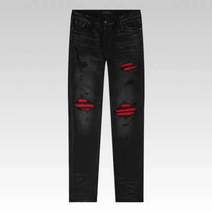 Jeans Amiri Ultra Suede MX1 'Aged Black' - Drip Slum