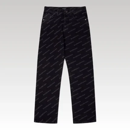 Jeans Balenciaga Monogram Black BL026 - Drip Slum