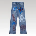 Jeans Chrome Hearts Box Cross Patch CH023 - Drip Slum