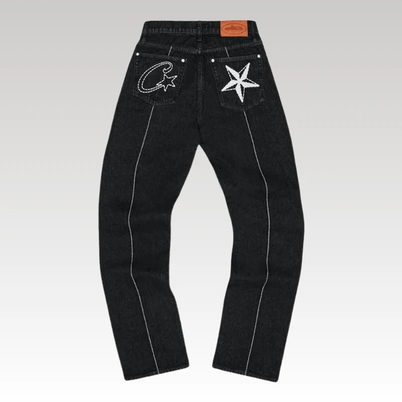 Home Basic 171 Jeans Corteiz C-Star Black - Drip Slum