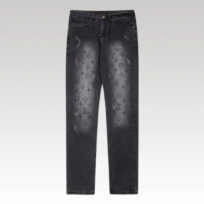 Louis Vuitton LV Faded Monogram Denim Pants - Drip Slum
