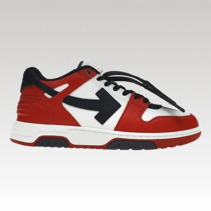 Off-White Out Of Office "OOO" Black White Red - Drip Slum