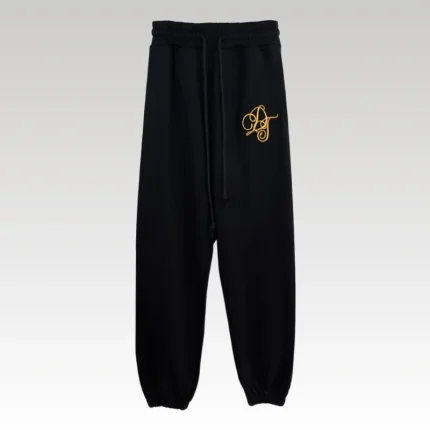 Pants Denim Tears Monogram Black Gold - Drip Slum