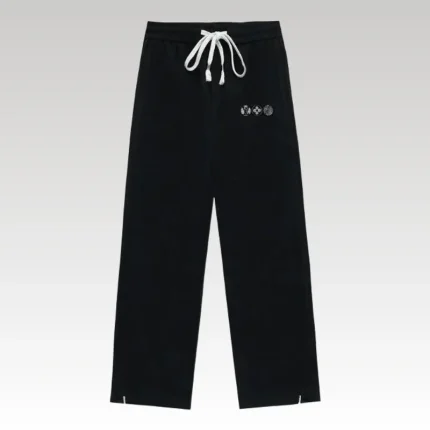 Pants Louis Vuitton Black Drawstring - Drip Slum