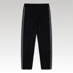 Pants Prada Black Striped Track Joggers PD037 - Drip Slum