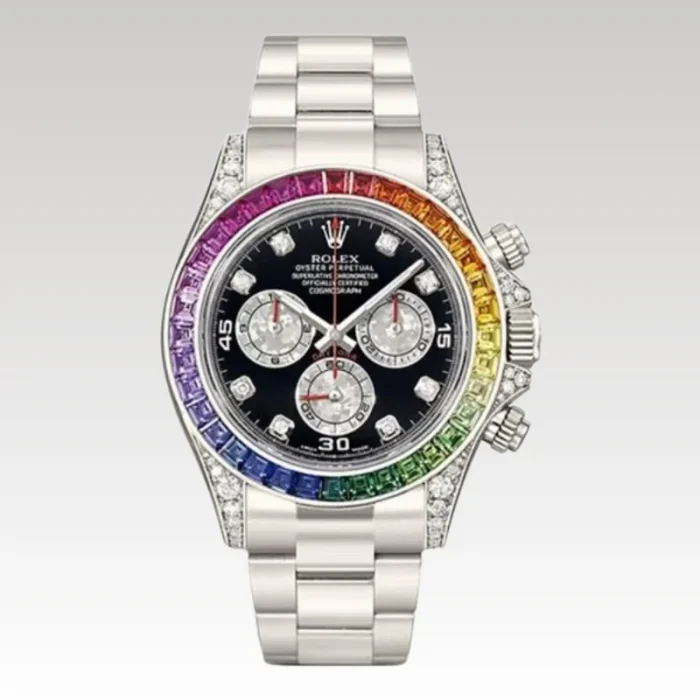 Rolex Daytona Rainbow RLX005 Top Quality - Drip Slum