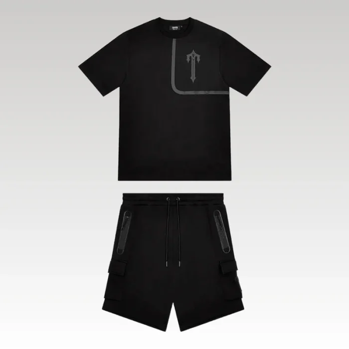 Set Trapstar Irongate T Tech Zip Black - Drip Slum