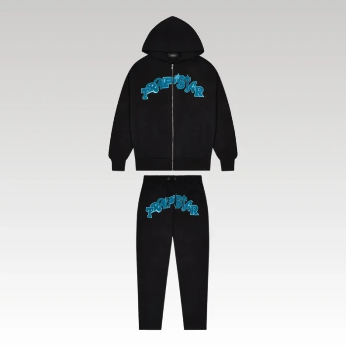 Set Trapstar Wildcard Chenille BlueBlack - Drip Slum