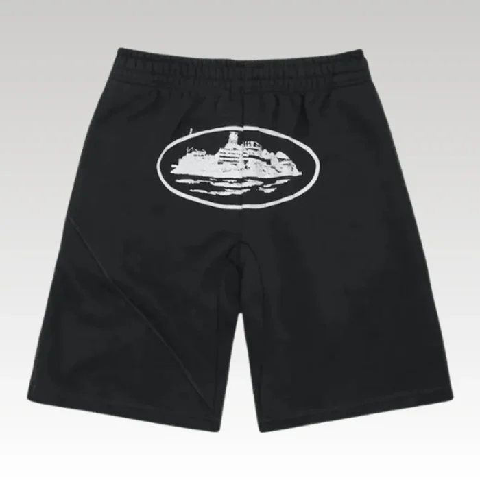 Shorts Corteiz Alcatraz Black - Drip Slum