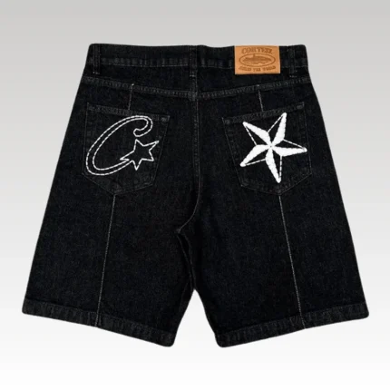 Shorts Corteiz C-Star Black - Drip Slum