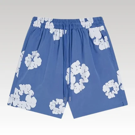 Shorts Denim Tears Circle Clouds Blue - Drip Slum