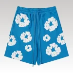 Shorts Denim Tears White Clouds Blue - Drip Slum