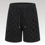 Shorts Louis Vuitton Monogram Black - Drip Slum