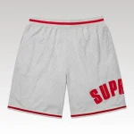 Shorts Supreme Mesh Logo Embroidery SP040 - Drip Slum