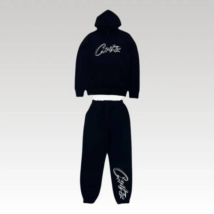 Suit Corteiz Black - Drip Slum