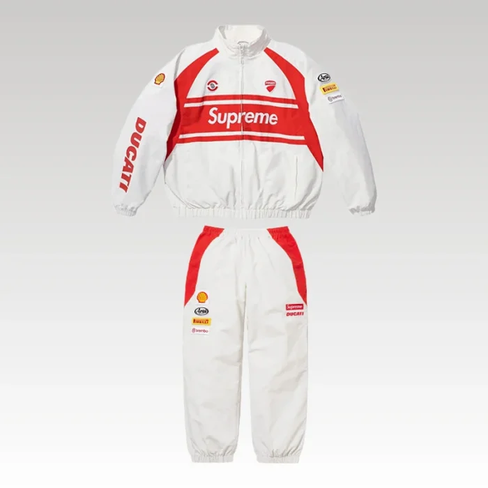 Supreme x Ducati White Set - Drip Slum