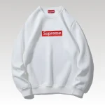 Sweatshirt Supreme Box Logo White SP011 - Drip Slum